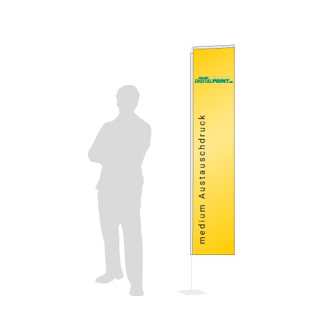 Beachflag Rechteck